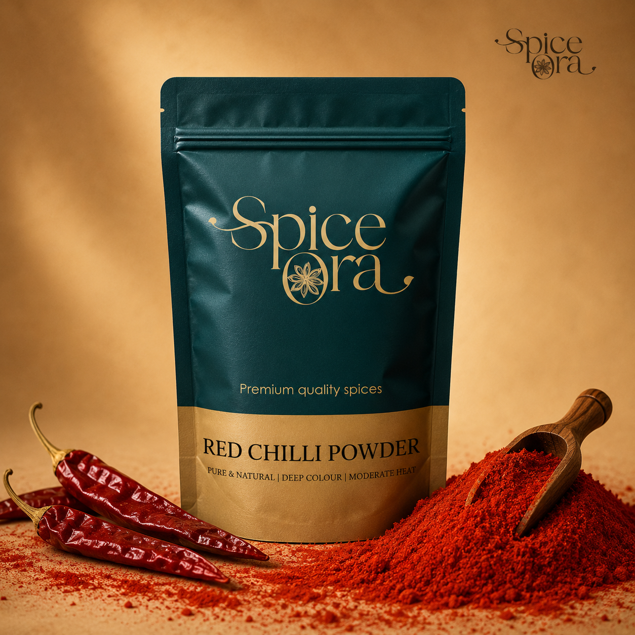 Red Chilli Powder | Deep Colour & Moderate Heat | Buy Online India | Spiceora