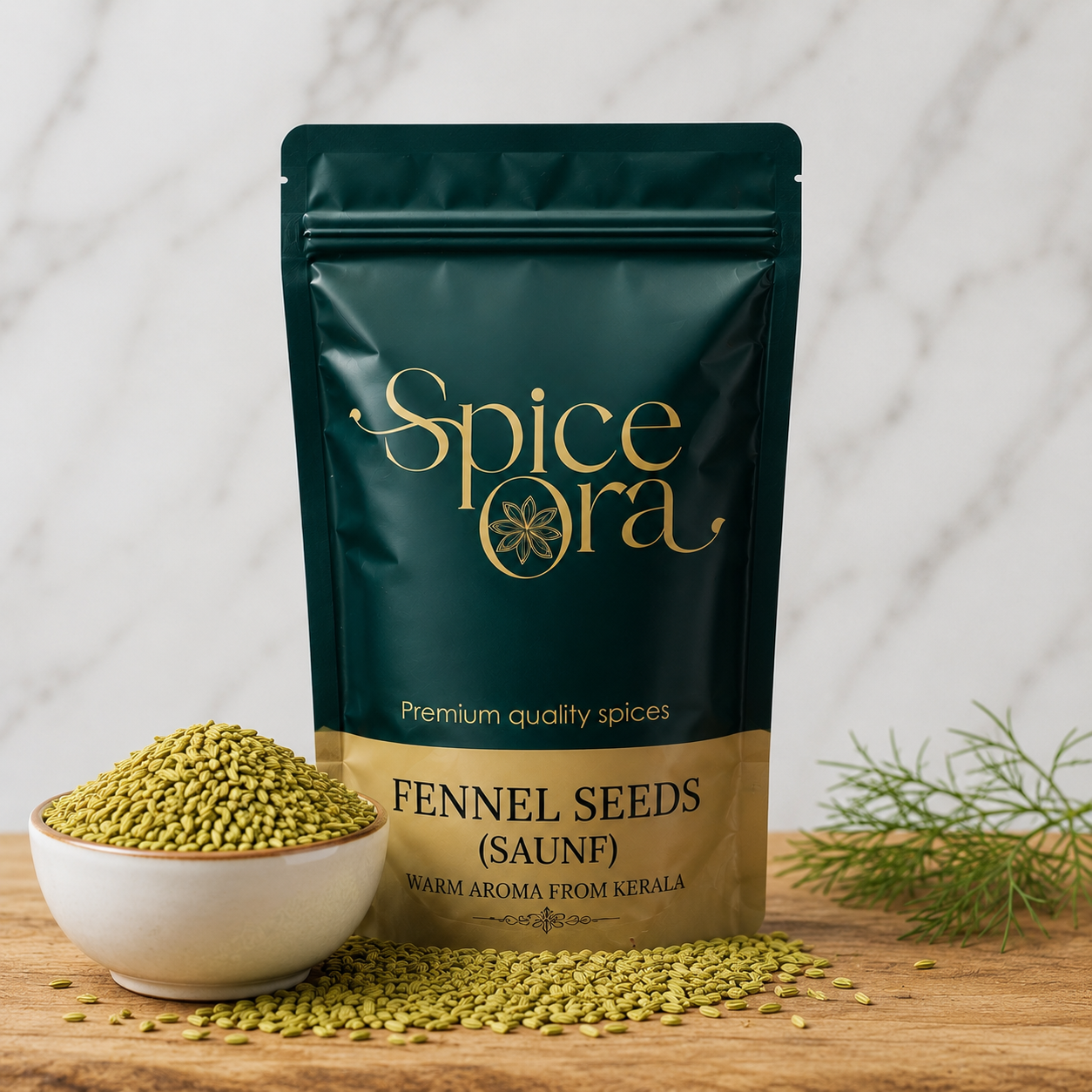 Fennel Seeds | Whole Saunf | Fresh Kerala Fennel | Buy Online India | Spiceora