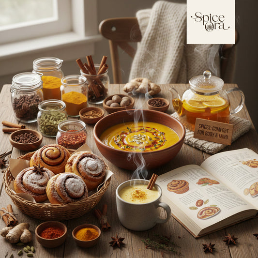 Warming the Holidays with Spices: Flavor, Comfort &amp; Mental Wellness 🌿✨