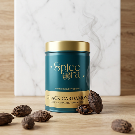 Black Cardamom | Whole Badi Elaichi | Kali Elaichi | Buy Online India | Spiceora