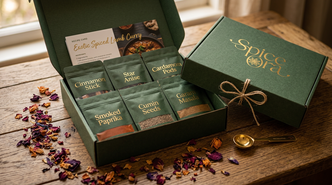 Spiceora Essentials Monthly Box