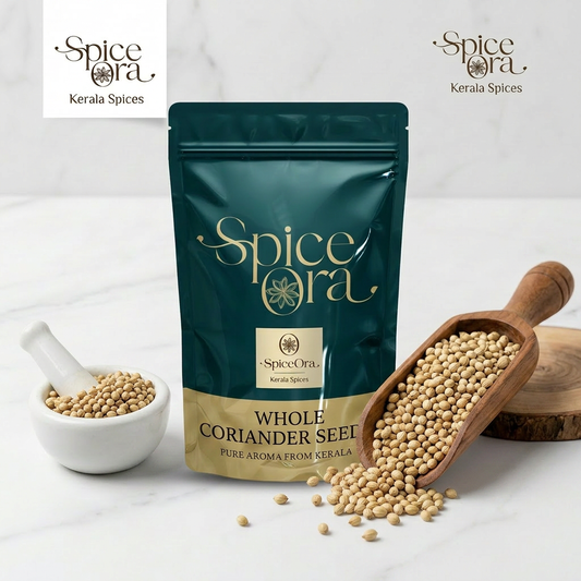 Coriander Seeds | Whole Dhania | Fresh Kerala Malli | Buy Online India | Spiceora