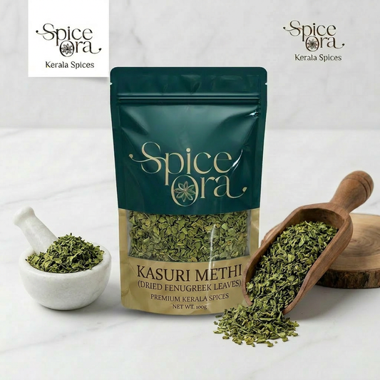 Kasuri Methi | Dried Fenugreek Leaves | Kasoori Methi | Buy Online India | Spiceora