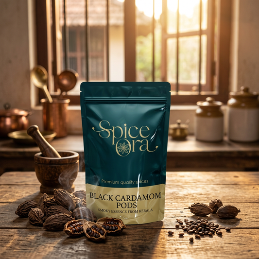 Black Cardamom | Whole Badi Elaichi | Kali Elaichi | Buy Online India | Spiceora