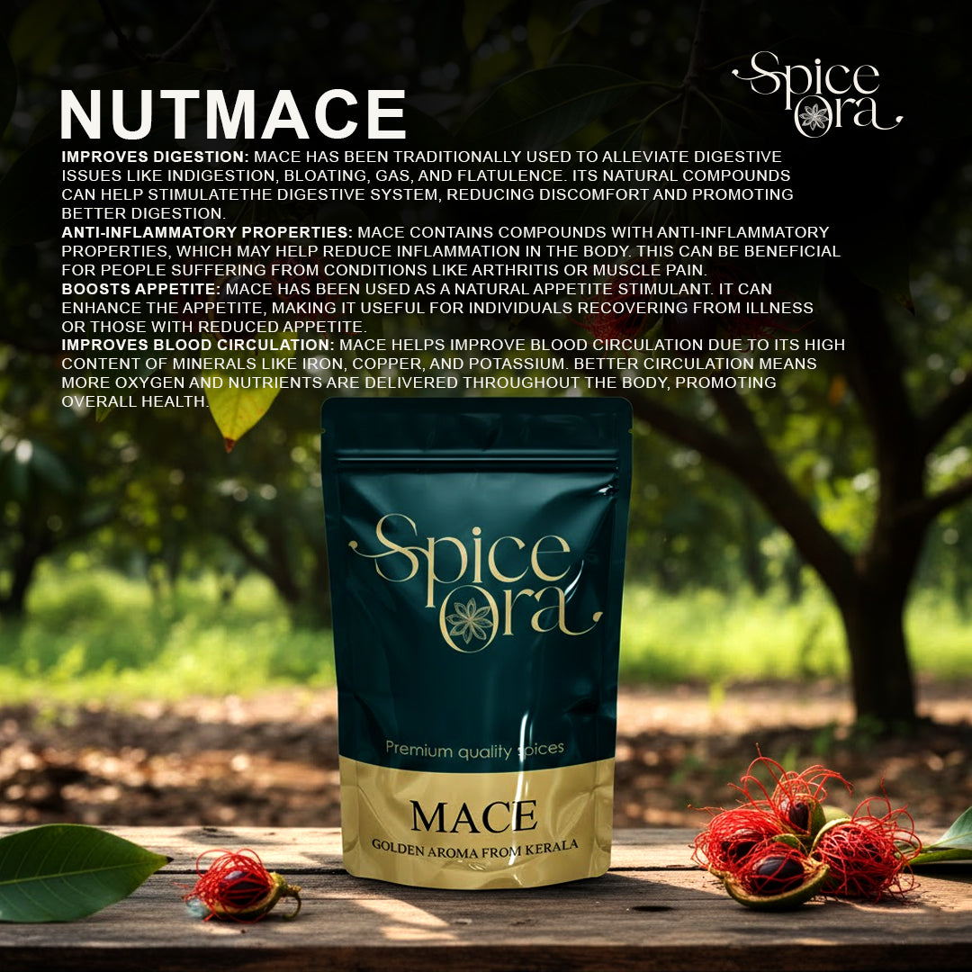 Nutmace (जायफल का फूल)